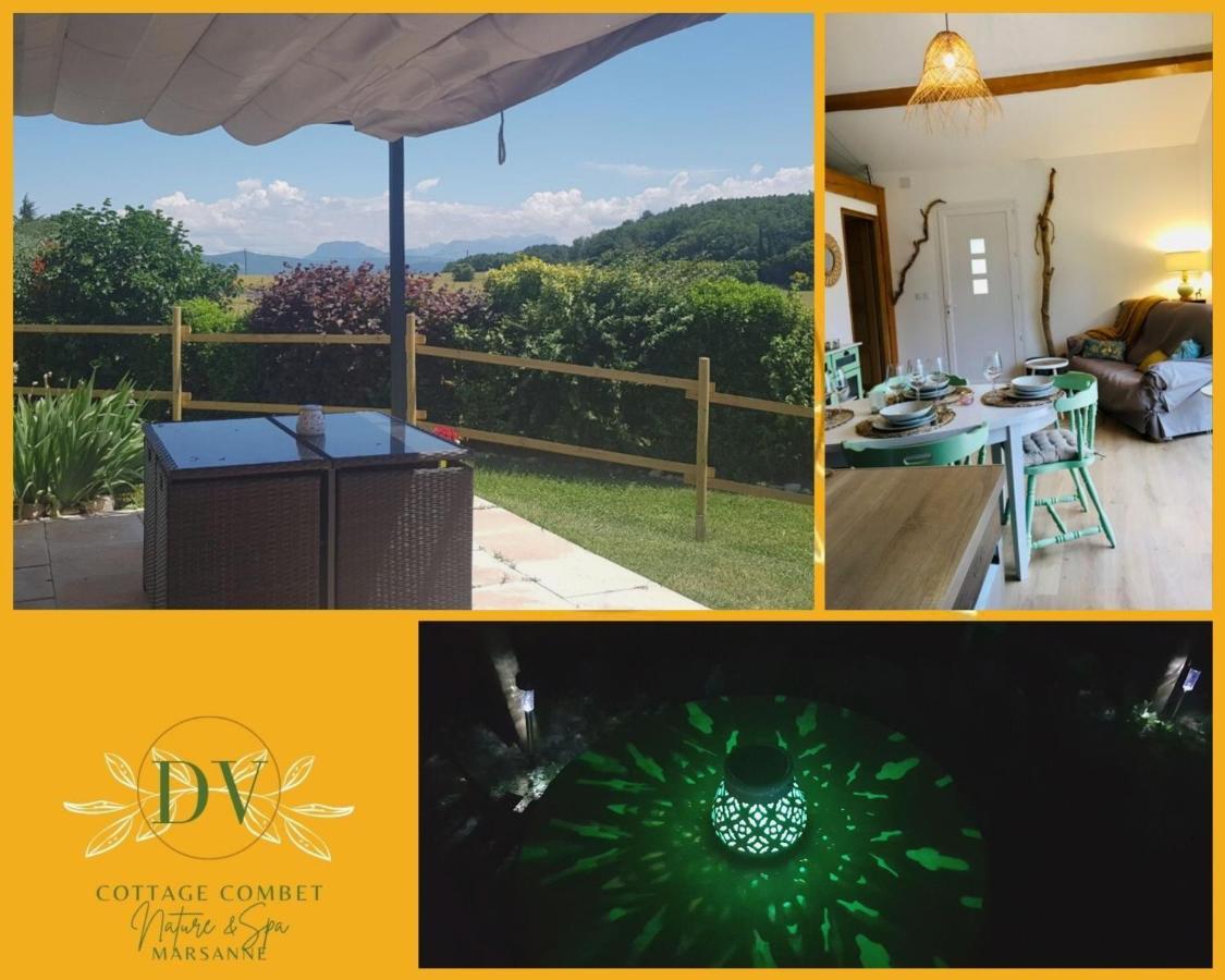 Cottage Combet Gite Climatise Avec Jacuzzi Marsanne Exterior photo